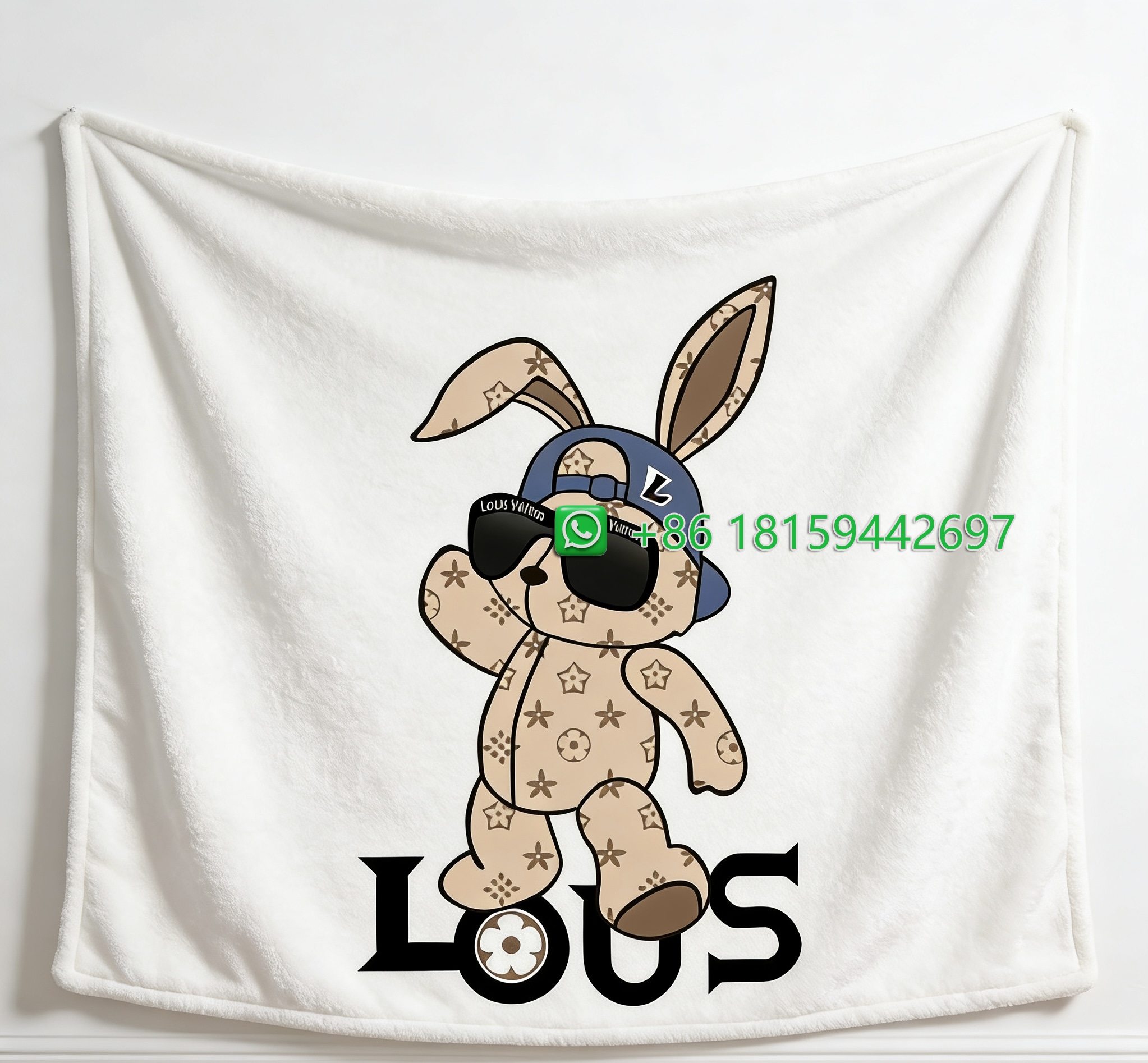 Louis Vuitton Throw Blankets